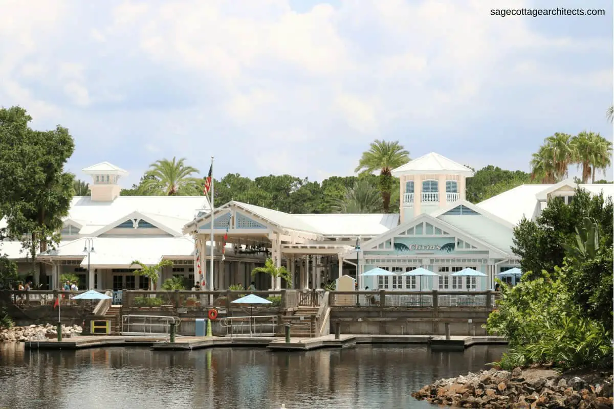 Disney's Old Key West Hospitality House on waterway