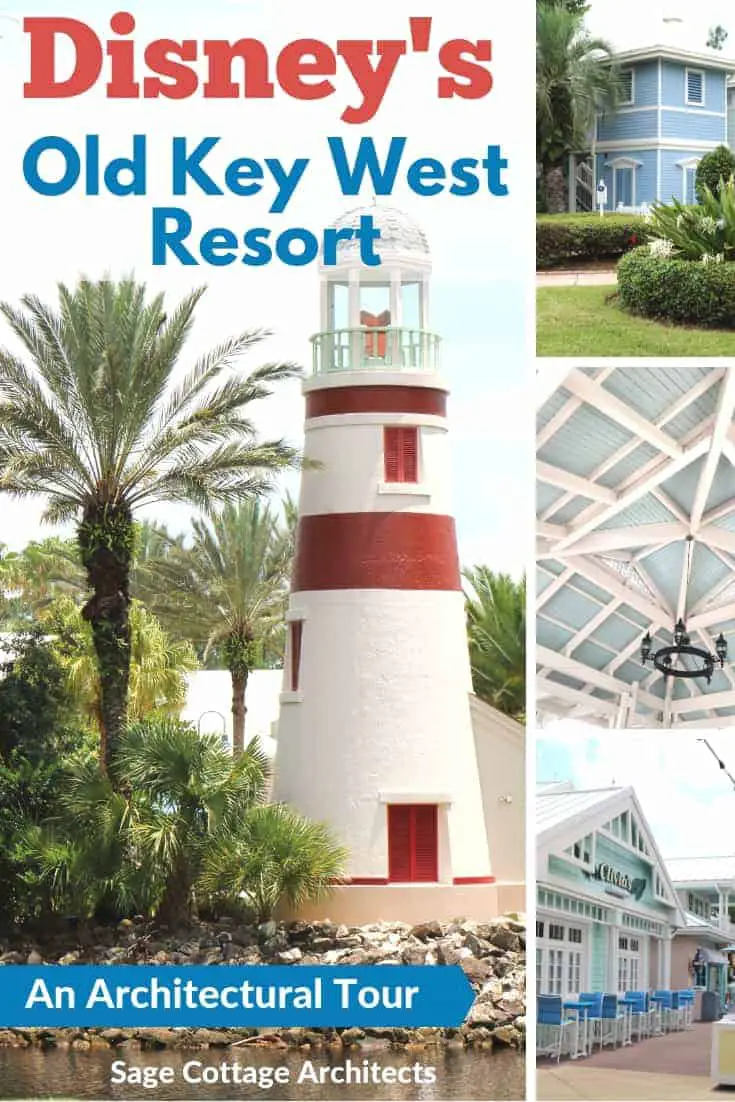 Photo collage of Disney's Old Key West Resort.