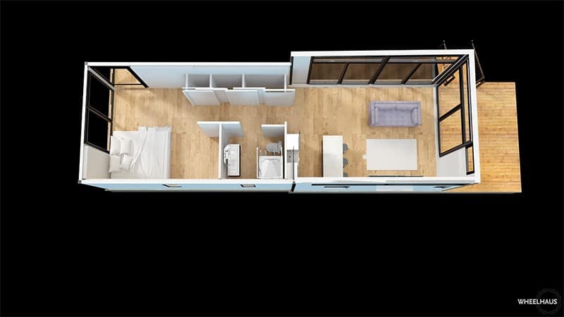 Wheelhaus lookout alternative floor plan