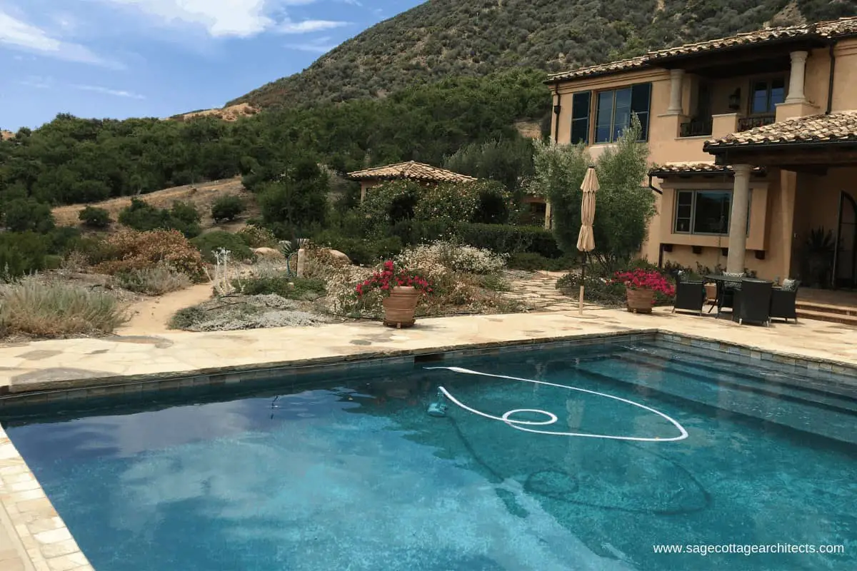 Pool and vacation home in the mountains for family vacation ideas.