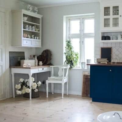 Design Inspiration: 20 Blue Kitchen Cabinets