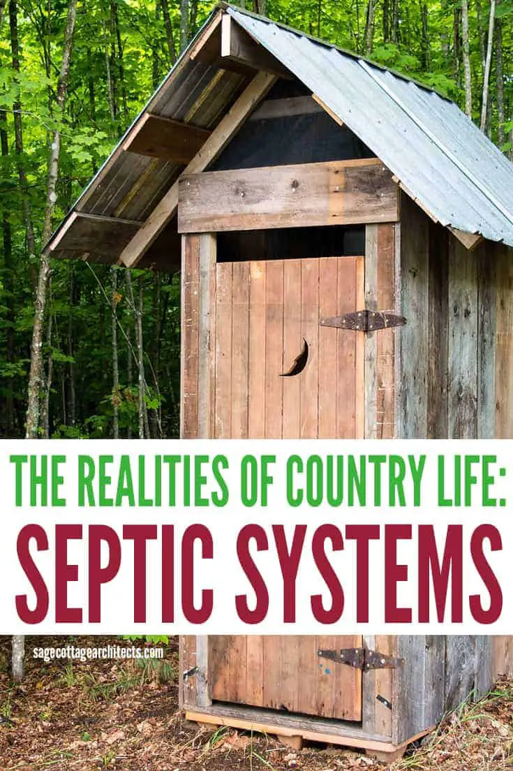 Photo collage of septic systems