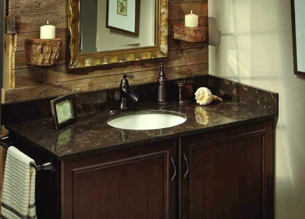5 Simple Steps to Revitalize Your Bathroom Vanity 3 Photo of dark bathroom vanity