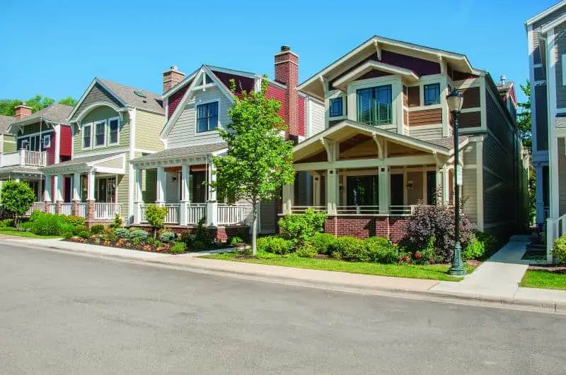 Photo of Craftsman inspired homes with lots of curb appeal.