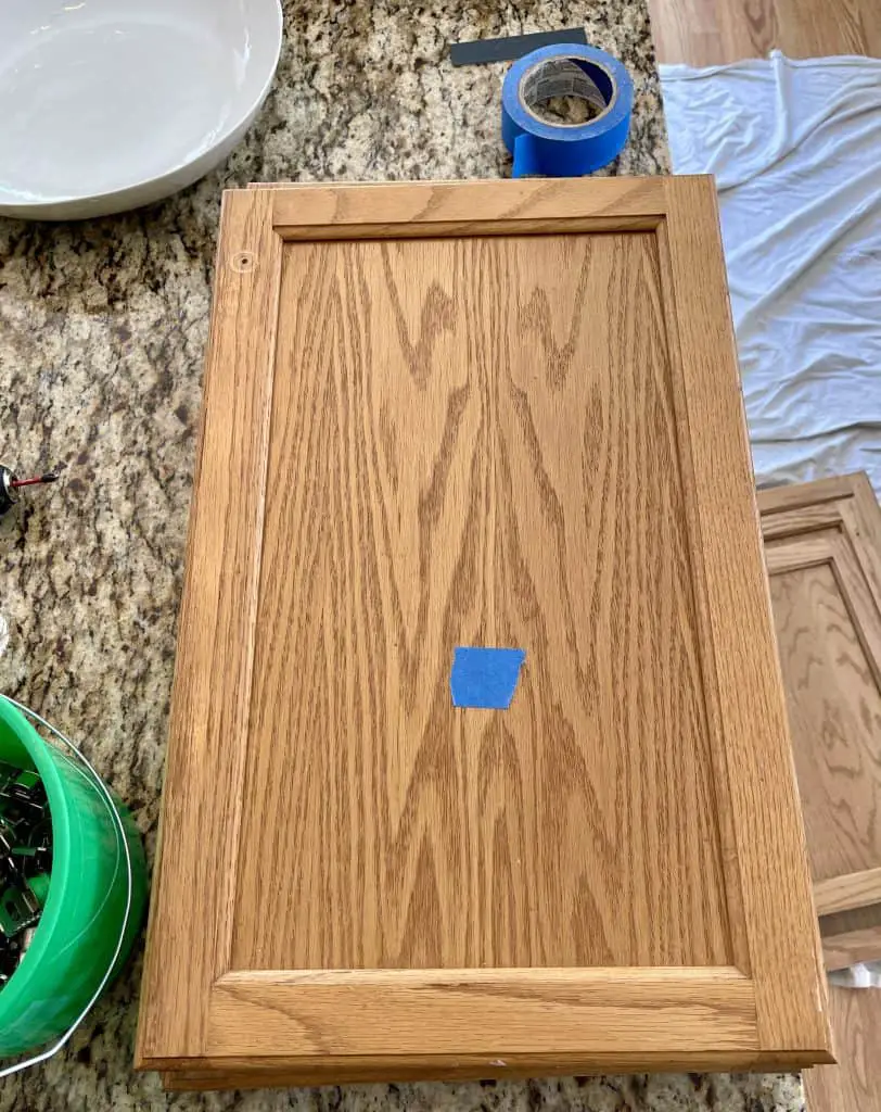 How to Paint Kitchen Cabinets that are Stained 6 How to Paint Kitchen Cabinets that are Stained 2